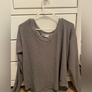 HOLLISTER WAFFLE KNIT LONGSLEEVE